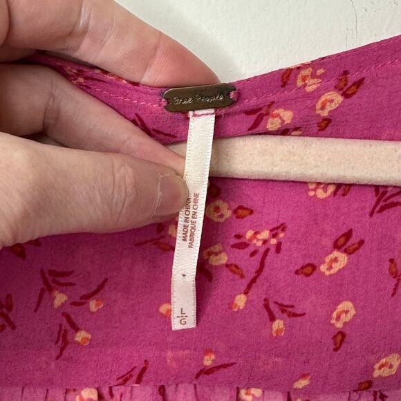 Free People Printed Lolita Top - L - Picture 5 of 8